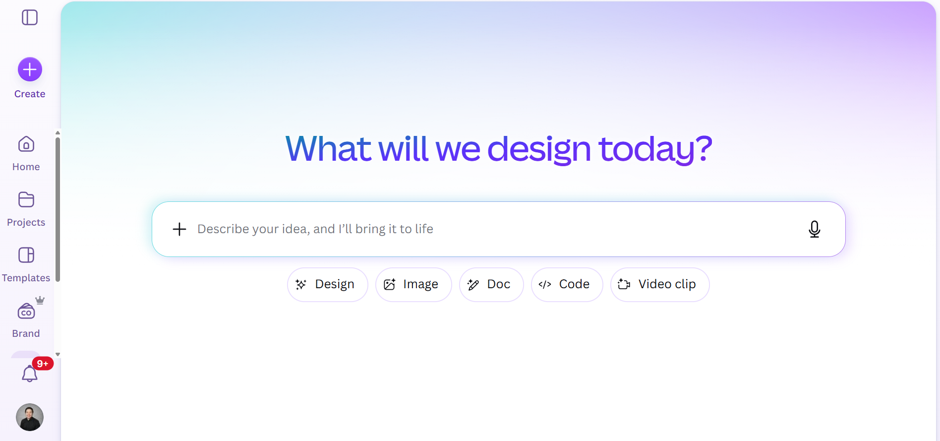 Infografik untuk Canva AI Design